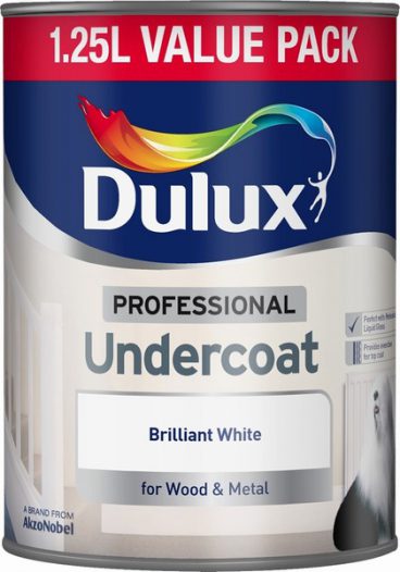 Dulux Professional Undercoat – Brilliant White 1.25L