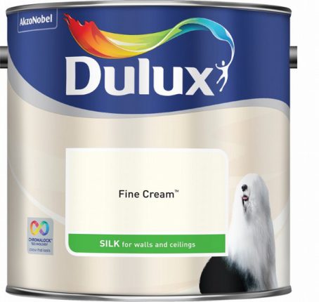 Dulux Silk Emulsion - Fine Cream 2.5L