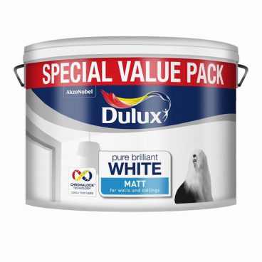 Dulux Matt Emulsion Paint – Pure Brilliant White 7L