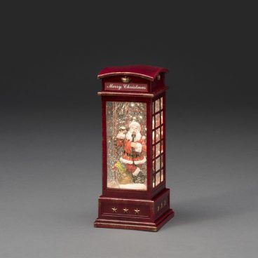 Konstsmide – Water Lantern Santa in Phone Box