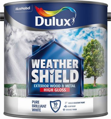 Dulux – Weathershield – High Gloss – Brilliant White – 2.5L
