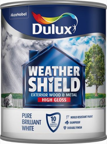 Dulux – Weathershield – High Gloss – Black – 750ml