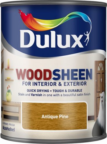 Dulux Woodsheen Stain & Varnish – Antique Pine 750ml