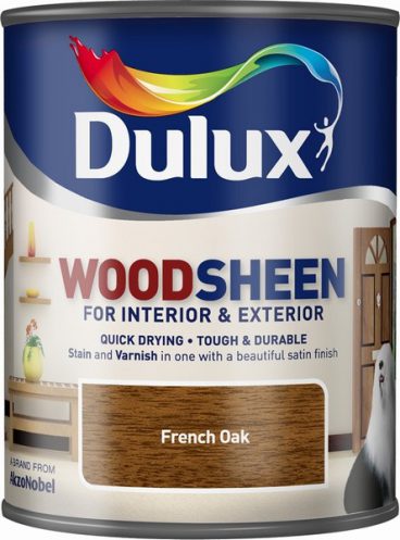 Dulux Woodsheen Stain & Varnish – French Oak 750ml
