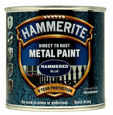 Hammerite Hammered Metal Paint – Blue 250ml