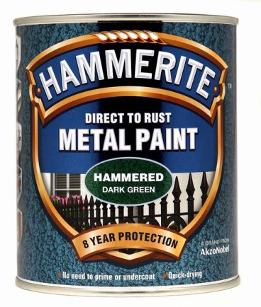 Hammerite Hammered Metal Paint – Dark Green 750ml