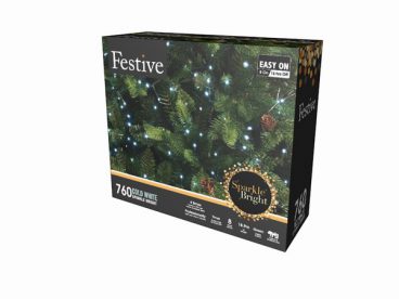 Sparkle Christmas Lights – 760 LED – Cold White