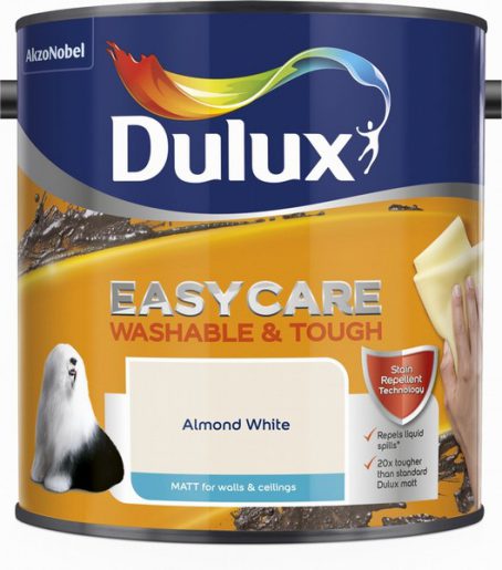 Dulux Easycare Matt Emulsion - Almond White 2.5L
