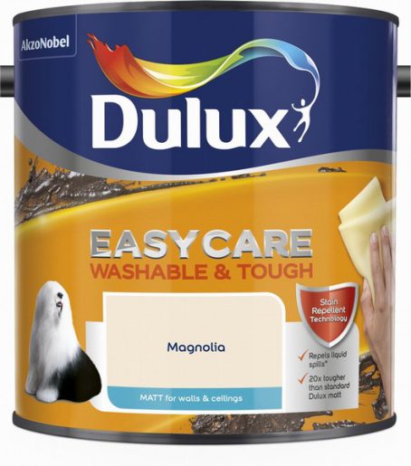 Dulux Easycare Matt Emulsion - Magnolia 2.5L