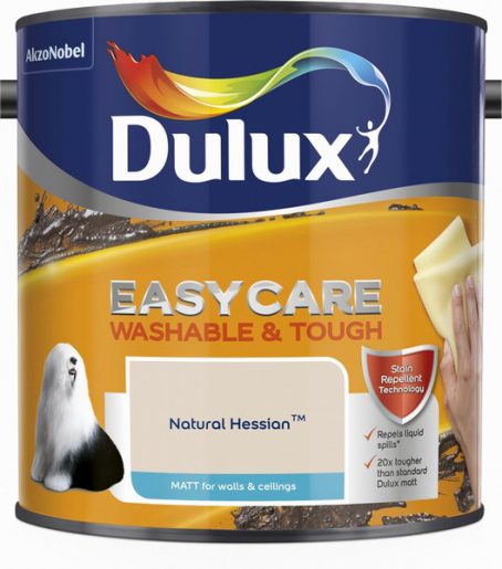 Dulux Easycare Matt Emulsion - Natural Hessian 2.5L
