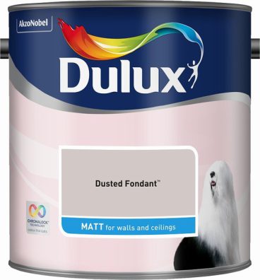 DULUX – MATT EMULSION – DUSTED FONDANT 2.5L