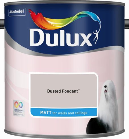 DULUX - MATT EMULSION - DUSTED FONDANT 2.5L
