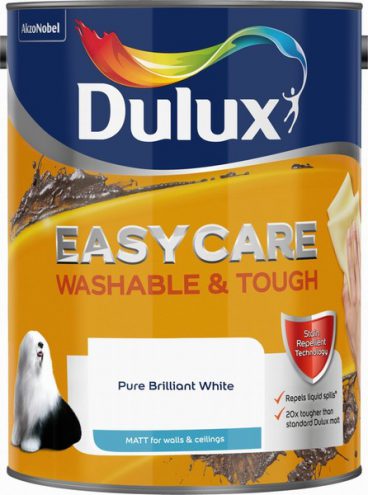 Dulux Easycare Matt Emulsion – Pure Brilliant White 5L