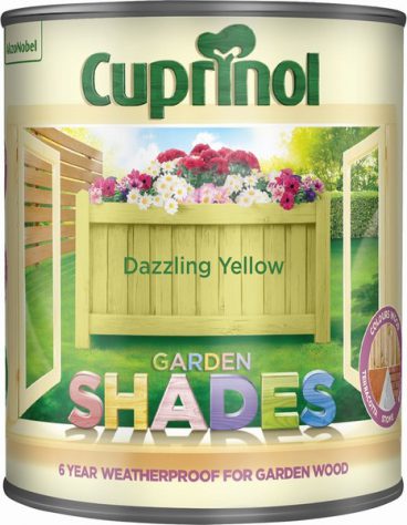 Cuprinol Shades – Dazzling Yellow – 1L
