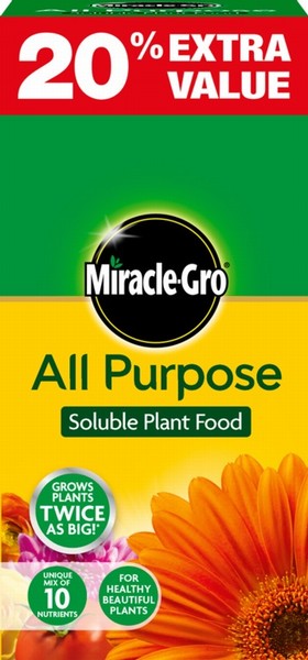 Miracle-Gro – Plant Food – 1kg+20%