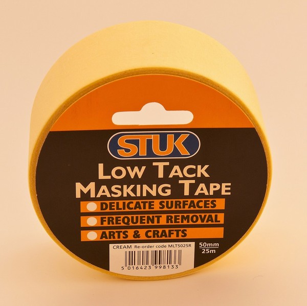 MASKING TAPE LOW TACK 50MM David Neill Mica