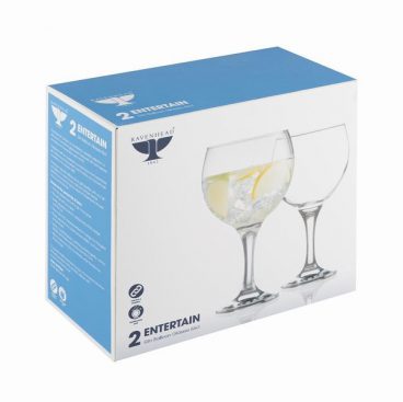 RAVENHEAD ESSENTIAL GIN GLASSES PK2