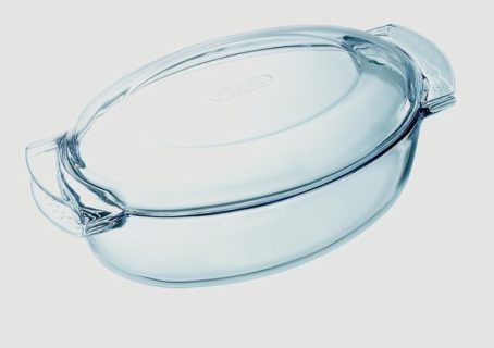 PYREX GLASS CASSEROLE OVAL - Image 2