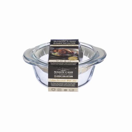 MASON CASH GLASS CASSEROLE ROUND - Image 2