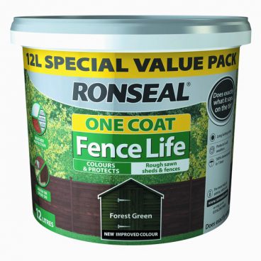 Ronseal Fence Life One Coat – Forest Green 12L