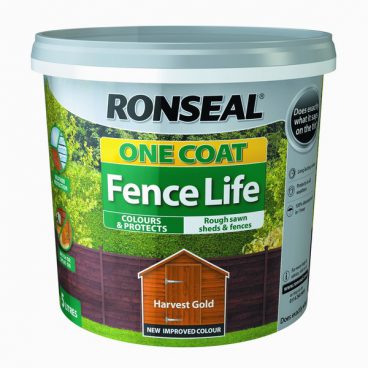 Ronseal Fence Life One Coat – Harvest Gold 5L