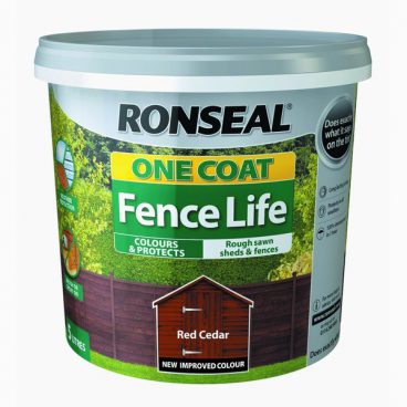 Ronseal Fence Life One Coat – Red Cedar 5L