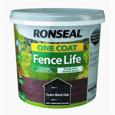 Ronseal Fence Life One Coat – Tudor Black Oak 5L