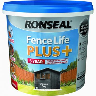 Ronseal Fence Life Plus – Charcoal Grey 5L