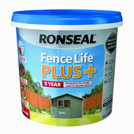 Ronseal Fence Life Plus - Slate 5L
