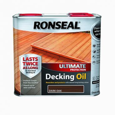 Ronseal Ultimate Protection Decking Oil – Dark Oak 2.5L