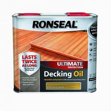 Ronseal Ultimate Protection Decking Oil – Natural Pine 2.5L