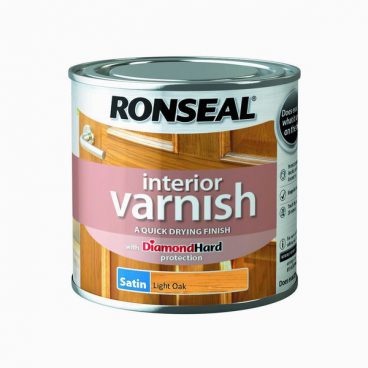 Ronseal Interior Varnish Satin – Light Oak 250ml