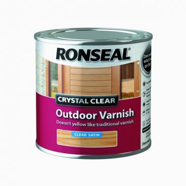Ronseal – Outdoor Clear Satin Varnish 250ml
