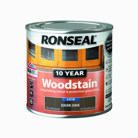 Ronseal 10 Year Woodstain - Dark Oak 250ml