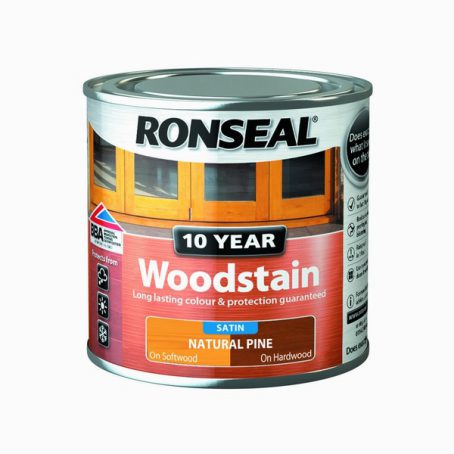 Ronseal 10 Year Woodstain - Natural Pine 250ml
