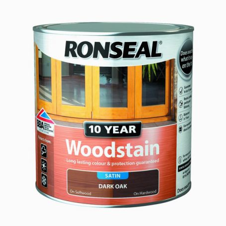 Ronseal 10 Year Woodstain - Dark Oak 750ml