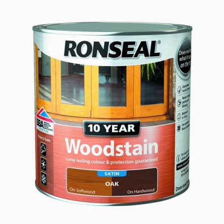 Ronseal 10 Year Woodstain - Oak 750ml