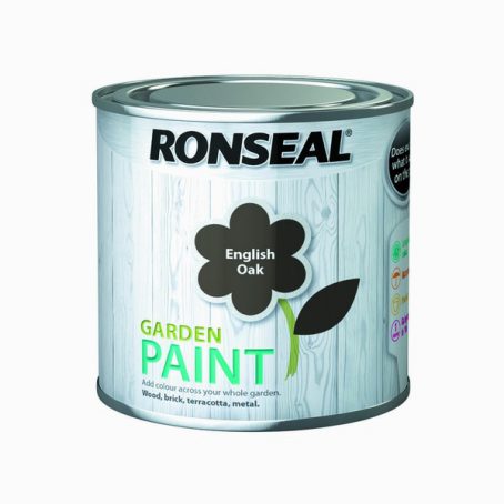 Ronseal Garden Paint - English Oak 250ml