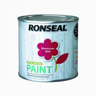 Ronseal Garden Paint – Moroccan Red 250ml