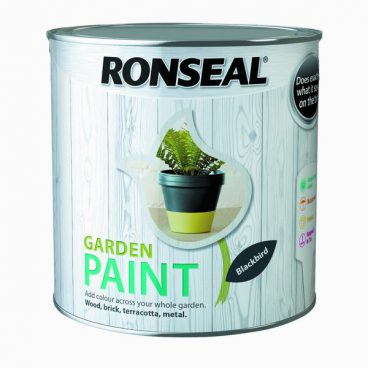 Ronseal Garden Paint – Blackbird 2.5L