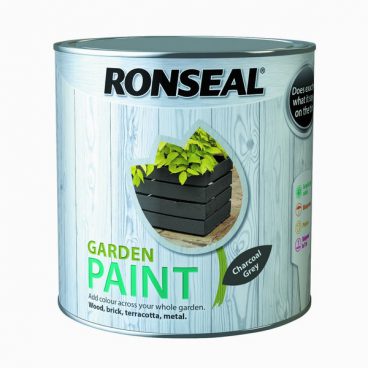 Ronseal Garden Paint – Charcoal Grey 2.5L