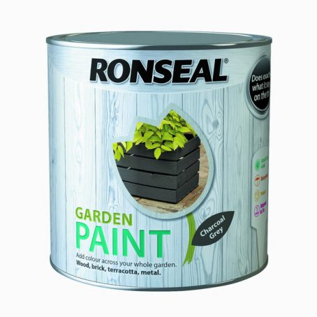 Ronseal Garden Paint - Charcoal Grey 2.5L