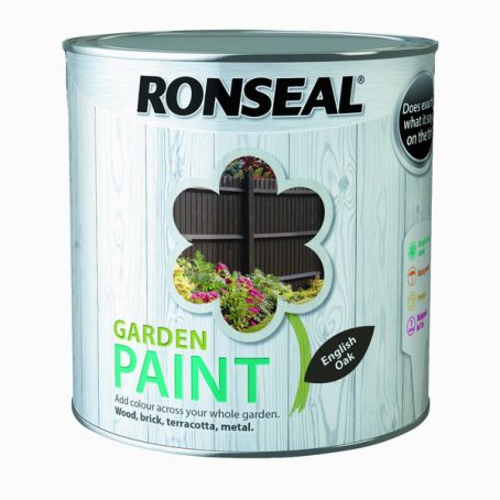 Ronseal Garden Paint - English Oak 2.5L