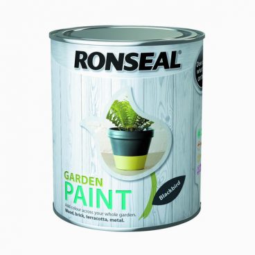 Ronseal Garden Paint – Blackbird 750ml