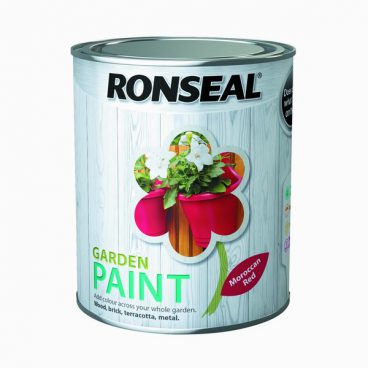 Ronseal Garden Paint – Moroccan Red 750ml