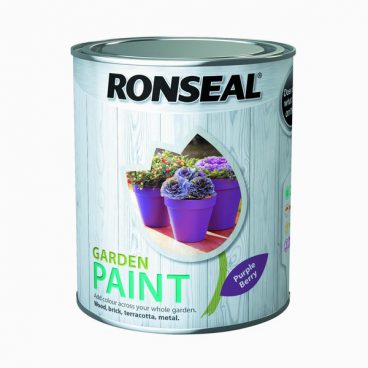 Ronseal Garden Paint – Purple Berry 750ml