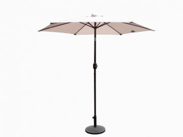 Pagoda – Crank & Tilt Parasol Beige 3m