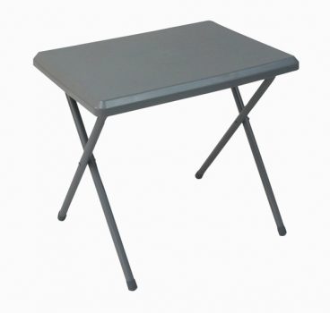 Fleetwood low plastic table in grey