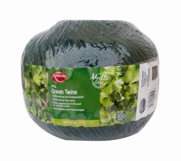 TWINE JUTE GREEN 500GM