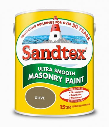 Sandtex Smooth Masonry Paint – Olive 5L